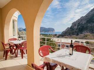 Апартаменты Apartments Jovicevic Петровац Апартаменты с 2 спальнями, балконом и видом на море-22